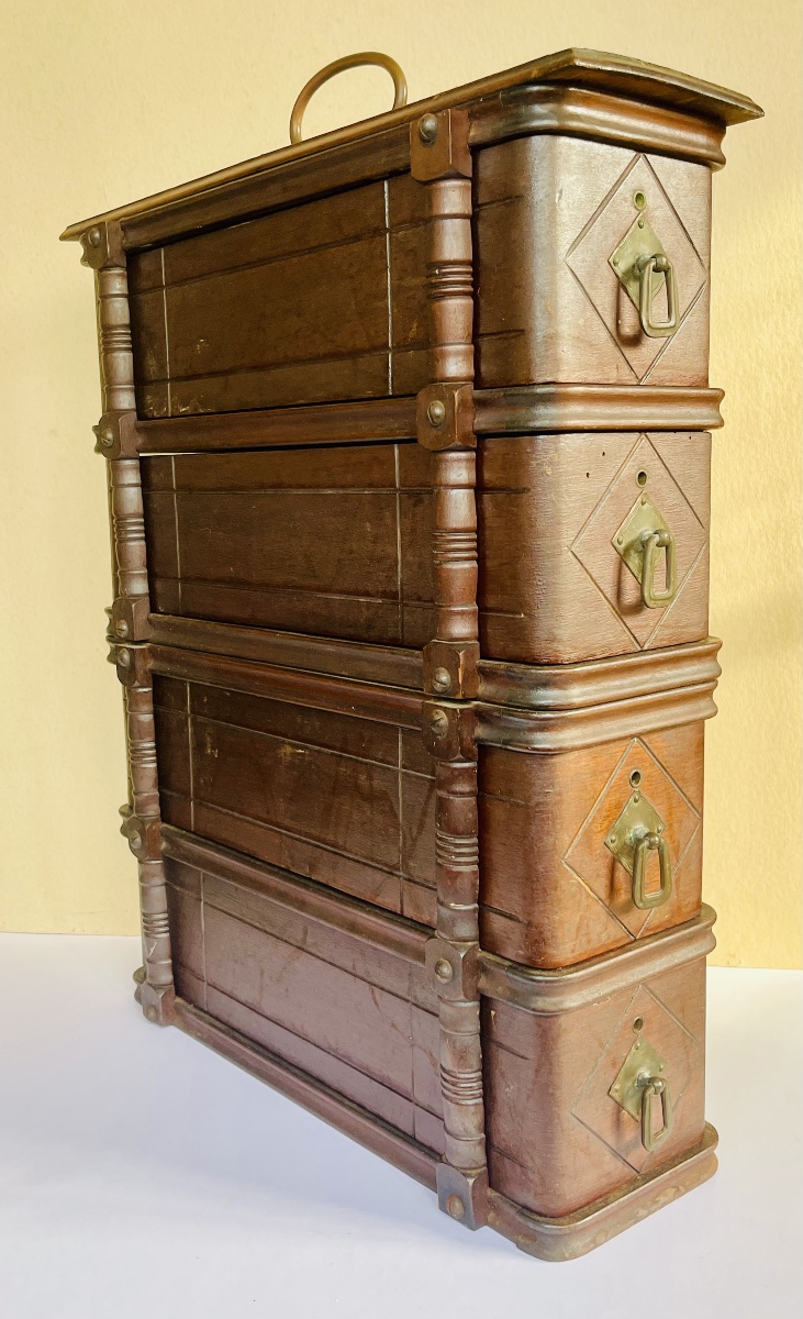 Sewing Cabinet With Drawers. Circa 1920. -photo-4